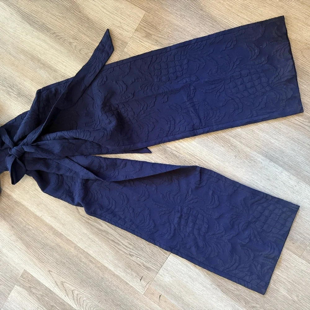 Lilly Pulitzer Kirrabelle Jumpsuit Elegant Navy NWOT